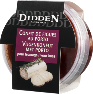 Vijgenkonfijt met Porto Schaaltje 150 g (vers)